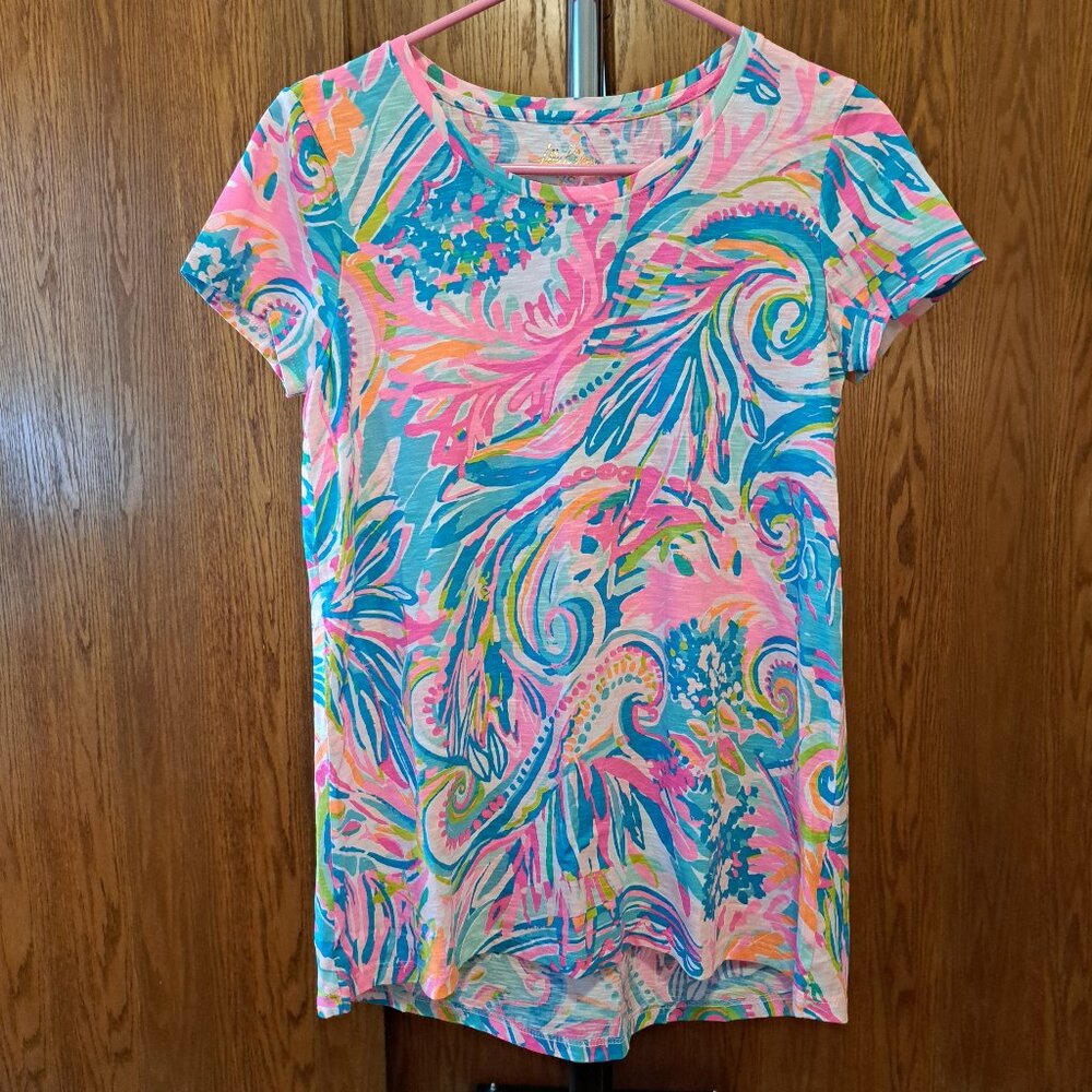 Lilly Pulitzer NWT Etta Tee XS